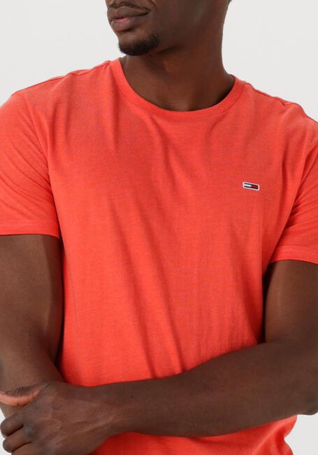 Koraal TOMMY JEANS T-shirt TJM XSLIM JASPE HTR TEE EXT - large