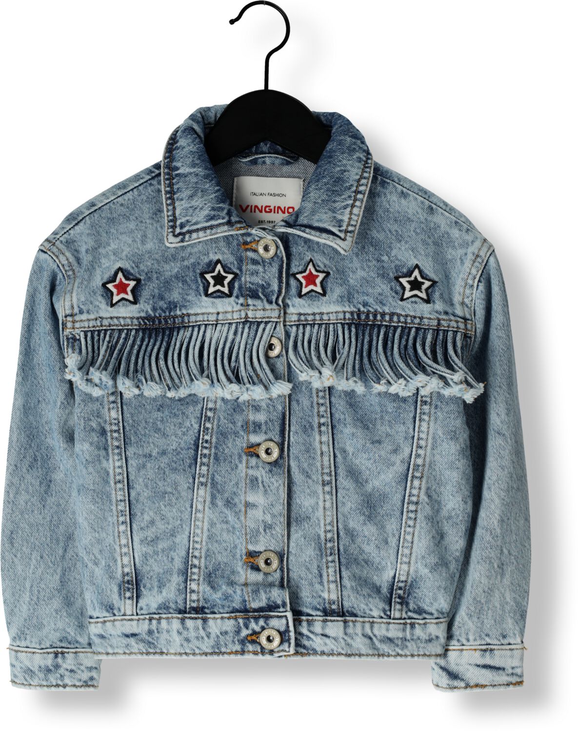 Vingino spijkerjas medium blue denim
