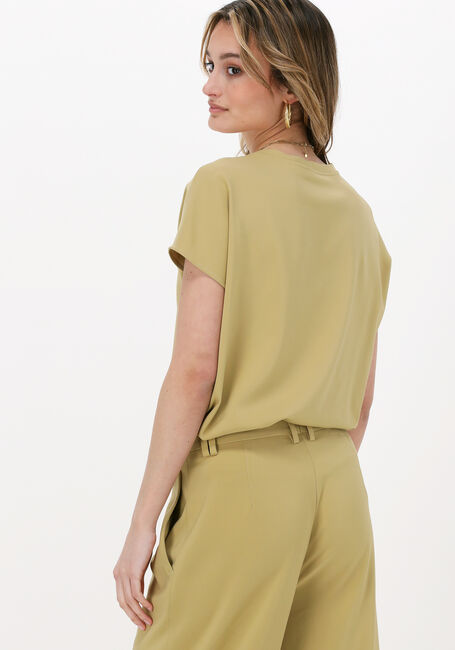 Gouden VANILIA T-shirt CREPE LAYER - large