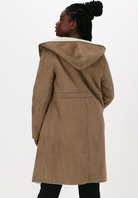 Camel GOOSECRAFT Leren jas GC MADELYN COAT - large