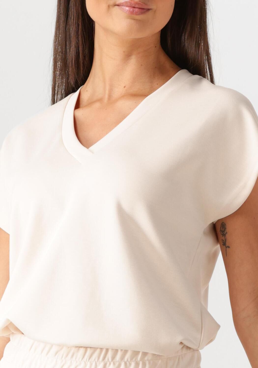 AIMEE THE LABEL Dames Tops & T-shirts Ingrid2 Beige