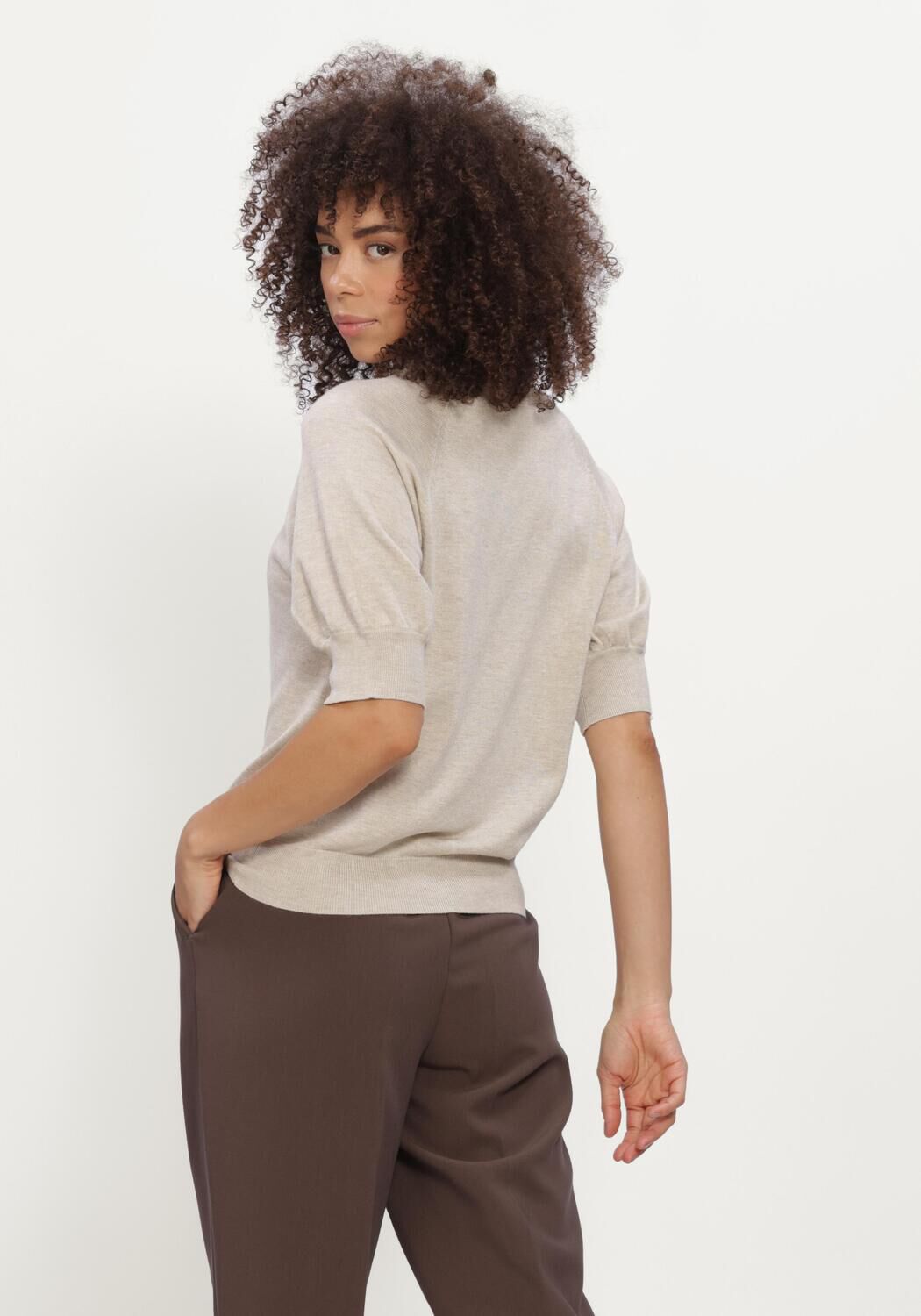 Zand BRUUNS BAZAAR Truien/vesten ANEMONEBBHALIAS KNIT - large