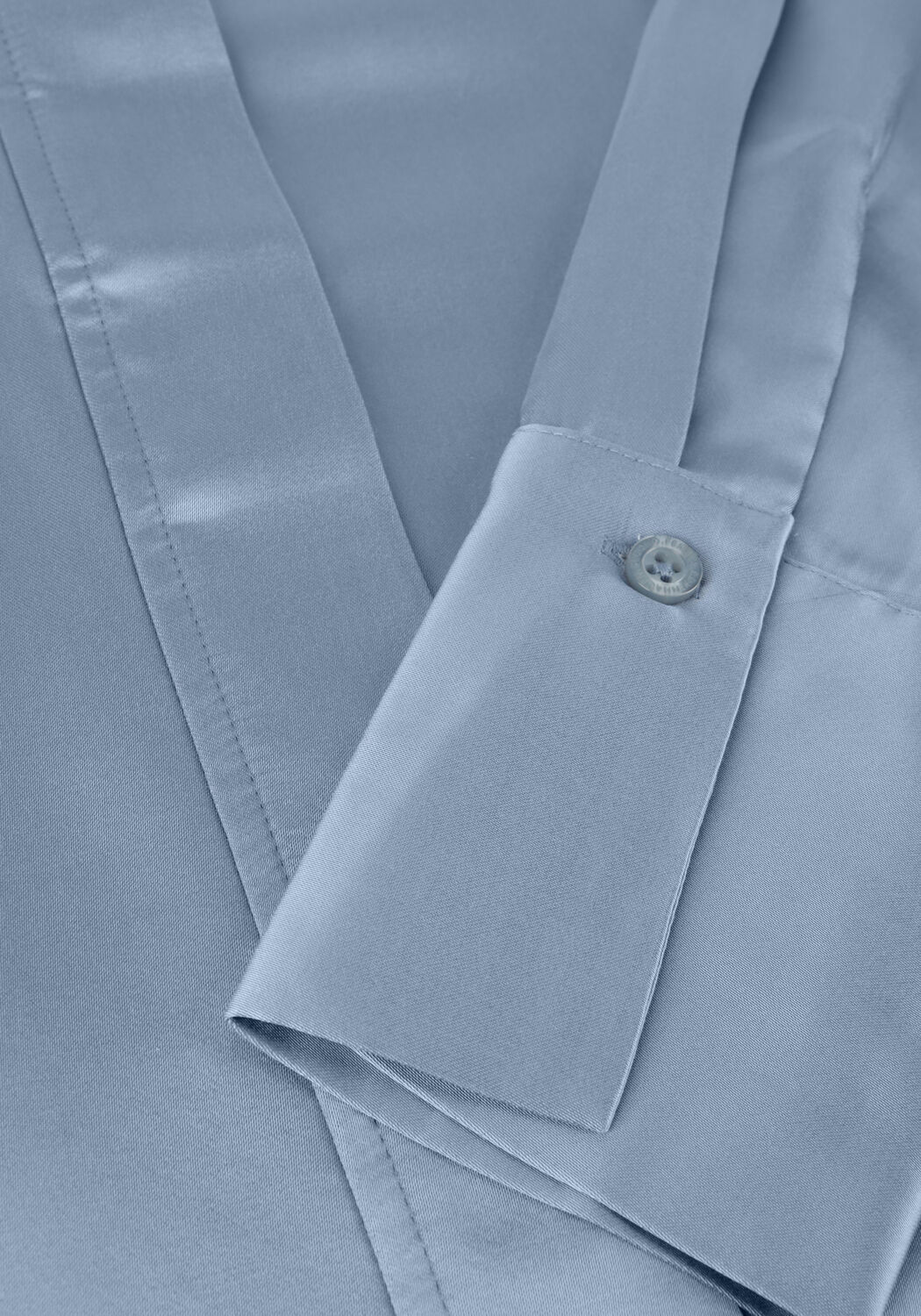 Lichtblauwe SECOND FEMALE Blouses GALLA CLASSIC SHIRT - large