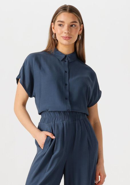Donkerblauwe BY-BAR Blouses KARLY VISCOSE BLOUSE - large