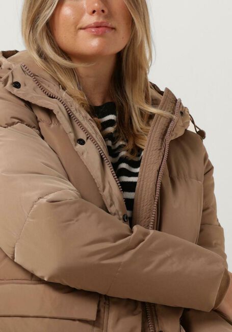 Camel NOTRE-V Gewatteerde jas PUFFER COAT MIDI - large