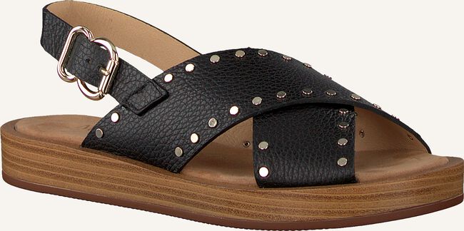 Zwarte NOTRE-V Platte sandalen ETTO19-B Zwarte NOTRE-V Platte sandalen ETTO19-B - large