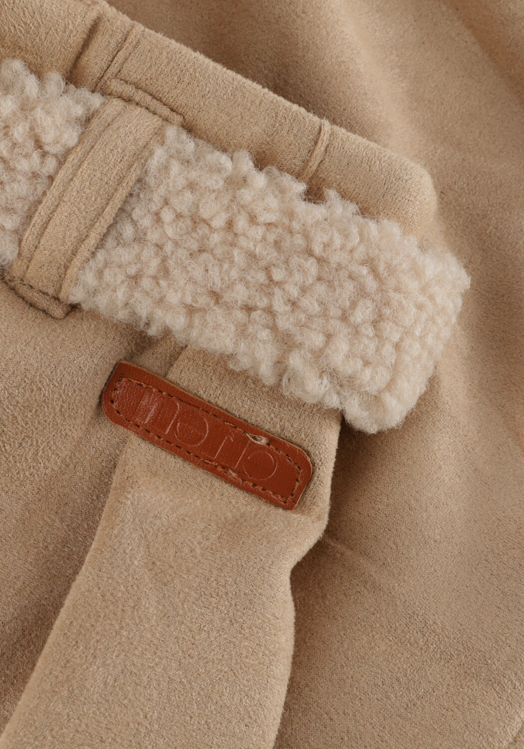 Zand NONO Jeans NELLA GIRLS SUEDINE SHORT SAND - large