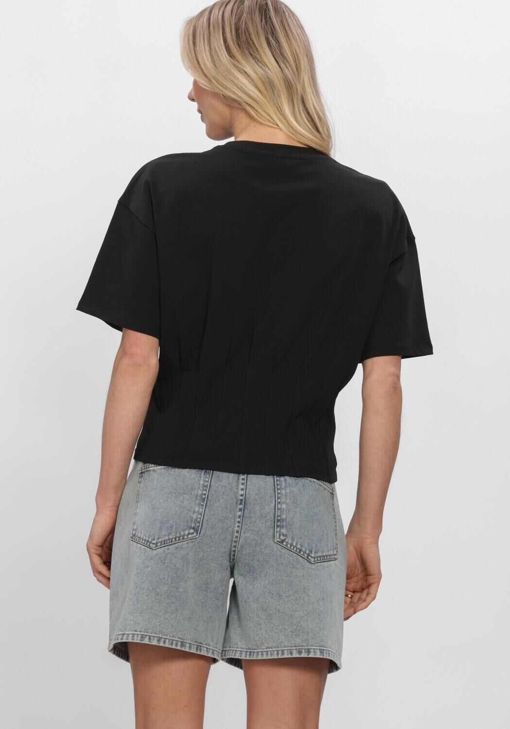 Zwarte MSCH COPENHAGEN Tops & T-shirts MSCHKADANCE TEE - large