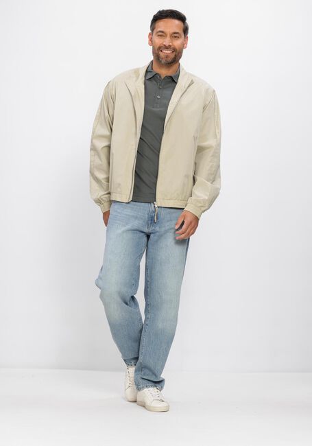 Donkergrijze GENTI Polo POLO 3 BUTTON SS 1219 - large