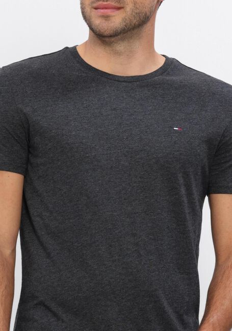 Antraciet TOMMY JEANS T-shirt TJM XSLIM JASPE HTR TEE EXT - large