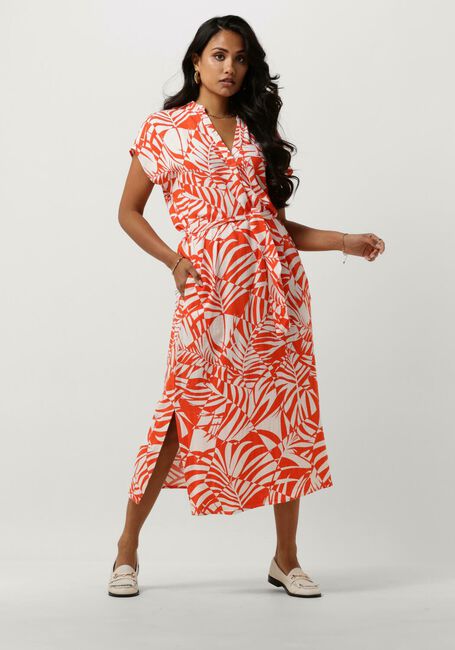 Ecru NUKUS Midi jurk ROSALIE DRESS SOPHIA - large