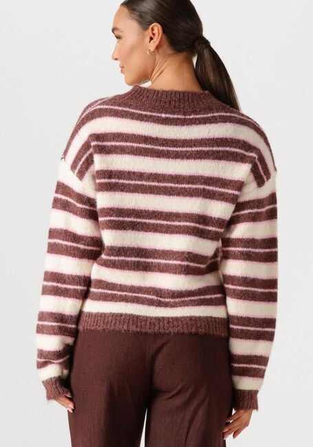 Bruine YDENCE Trui KNITTED SWEATER ARIA - large