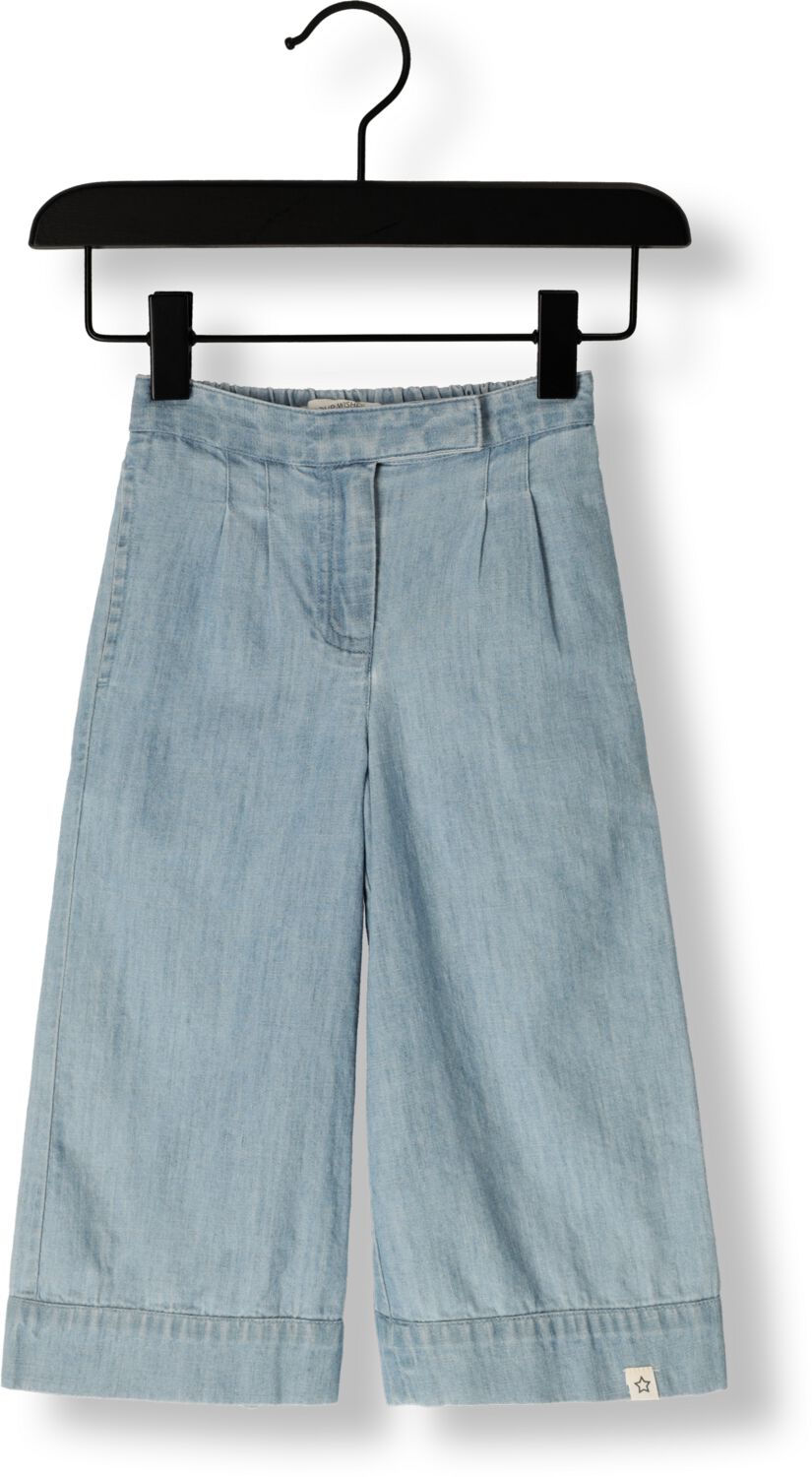 YOUR WISHES Meisjes Jeans Slub Denim Wide Leg Pants Lichtblauw
