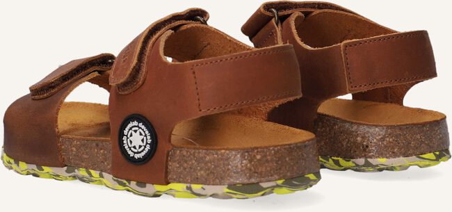 Cognac DEVELAB Platte sandalen 48215 Cognac DEVELAB Platte sandalen 48215 - large