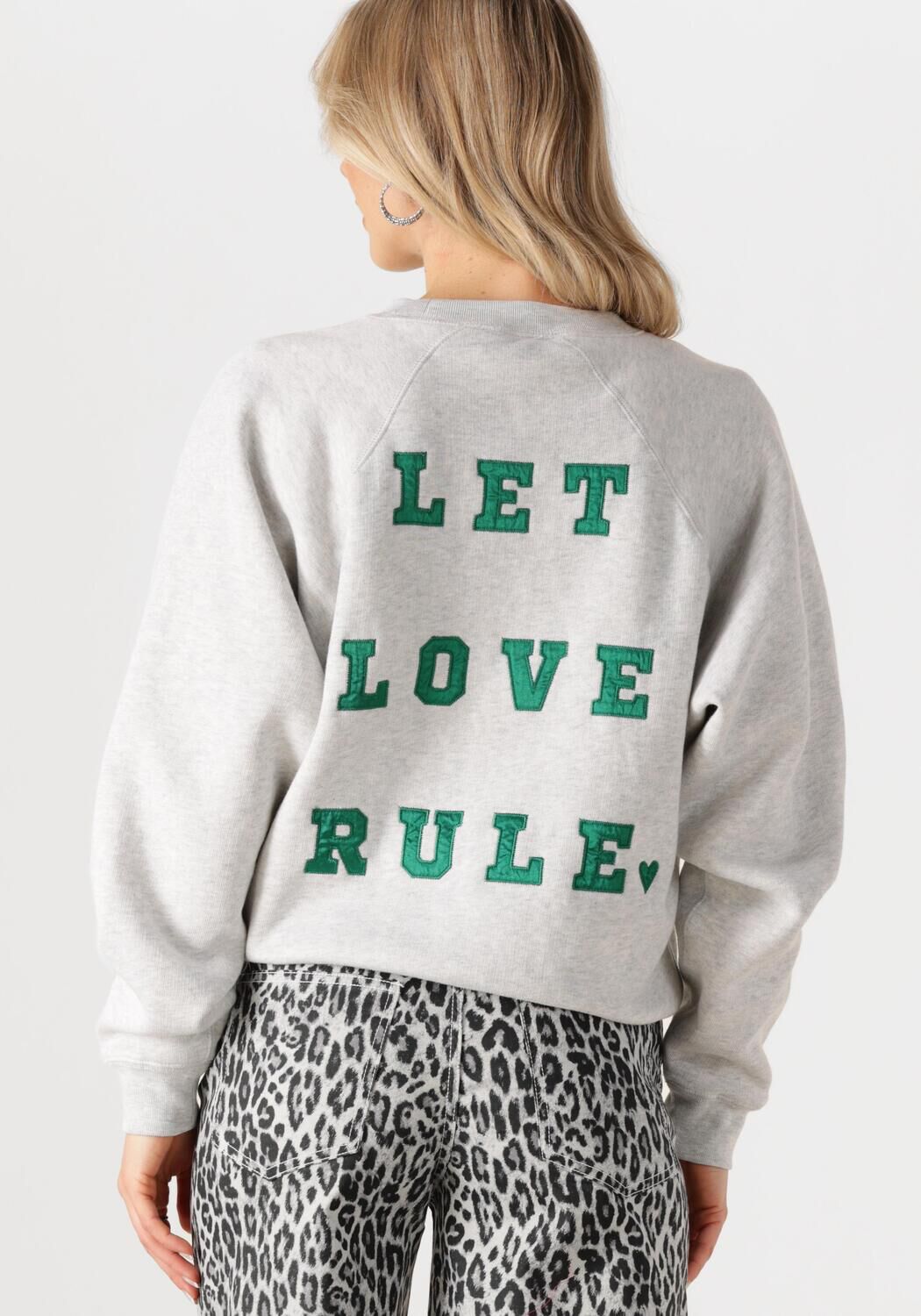 CATWALK JUNKIE Dames Truien & Vesten Graphic Sweater Grijs