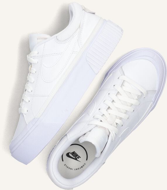 Witte NIKE Lage sneakers WMNS COURT LEGACY LIFT Witte NIKE Lage sneakers WMNS COURT LEGACY LIFT - large