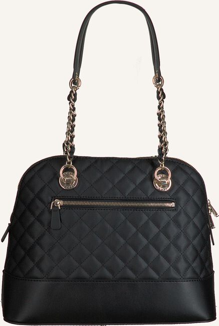 Zwarte GUESS Schoudertas ILLY DOME SATCHEL Zwarte GUESS Schoudertas ILLY DOME SATCHEL - large