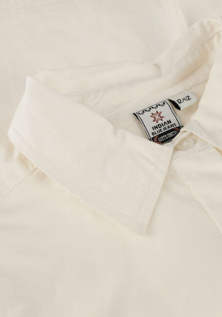 Witte INDIAN BLUE JEANS Blouses SHIRT CROPPED - large