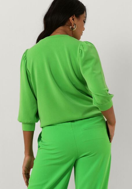 Groene SELECTED FEMME Trui SLFTENNY 3/4 SWEAT TOP - large