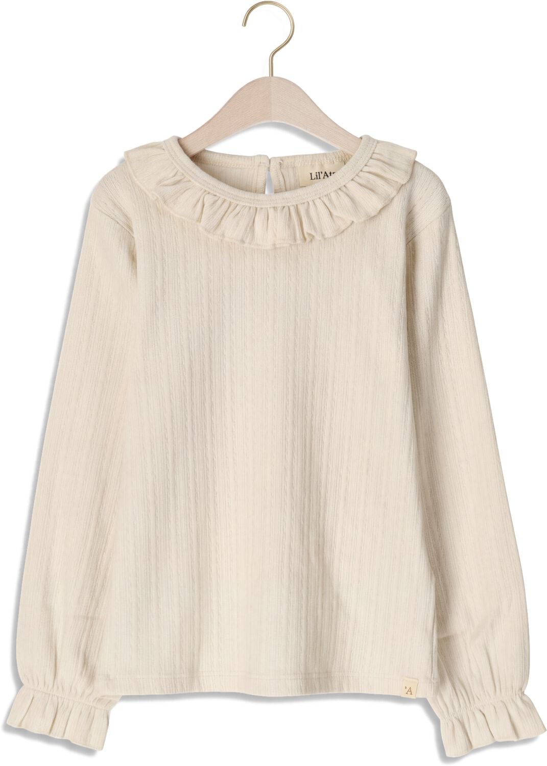LIL' ATELIER Meisjes Tops & T-shirts Nmfonela Ls Slim Top Lil Creme