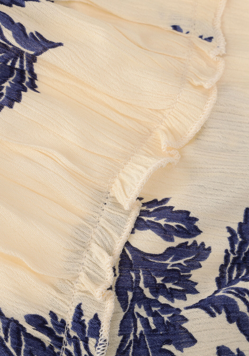 Ecru LOLLYS LAUNDRY Maxi jurk SAMOLL MIDI DRESS SL - large