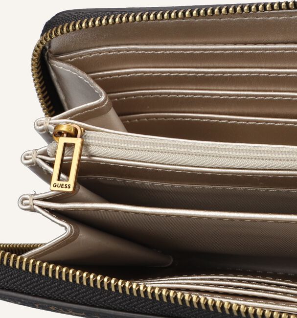 Bruine GUESS Portemonnee CORDELIA LOGO SLG LRG ZIP AROUND Bruine GUESS Portemonnee CORDELIA LOGO SLG LRG ZIP AROUND - large