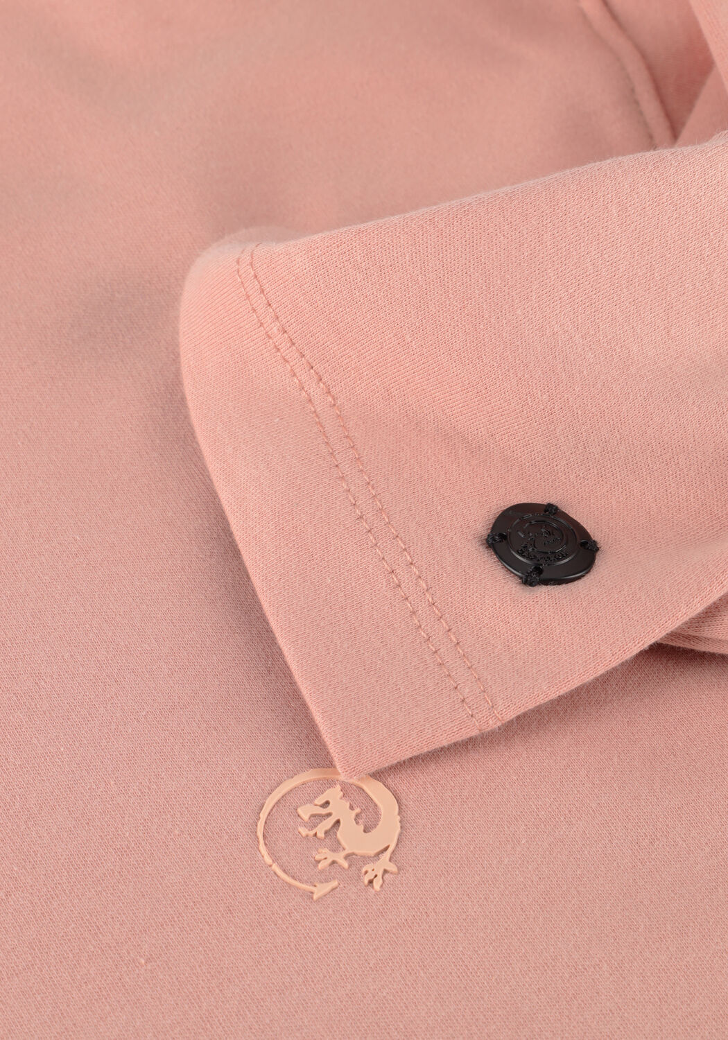 Roze CAST IRON T-shirt REGULAR FIT INTERLOCK - large