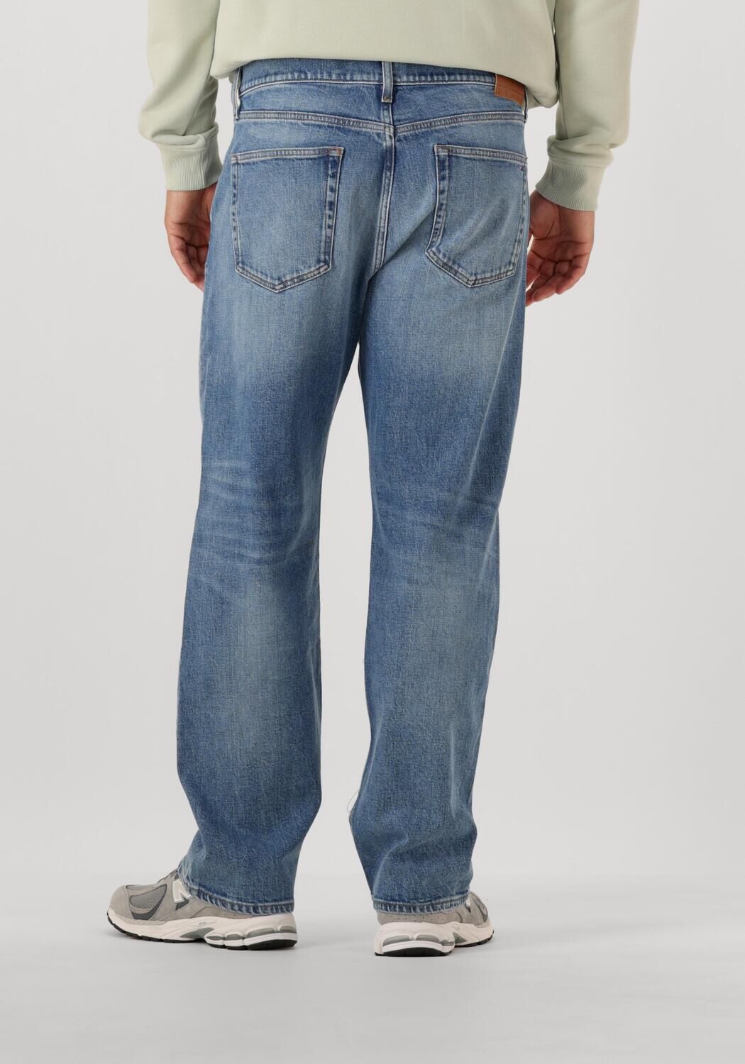 TOMMY JEANS Heren Jeans Otis Regular Str Bi0134 Co Blauw