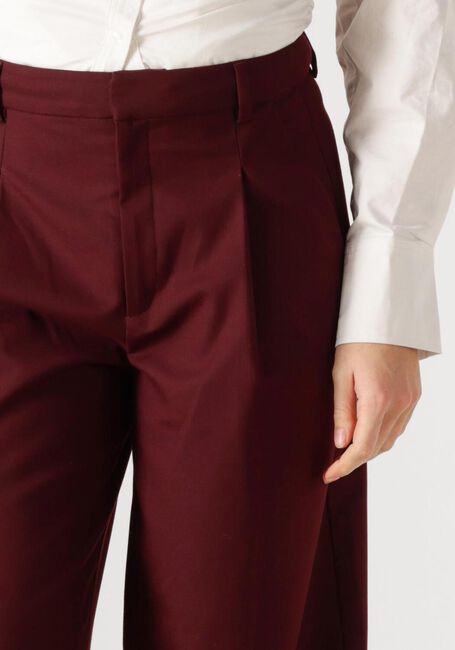 Bordeaux GESTUZ Wijde broek GZPAULA MW PANTS - large