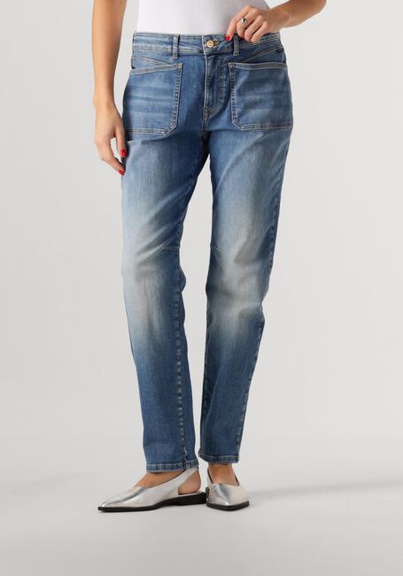 Lichtblauwe SUMMUM Tapered jeans TAPERED JEANS SOFT - large