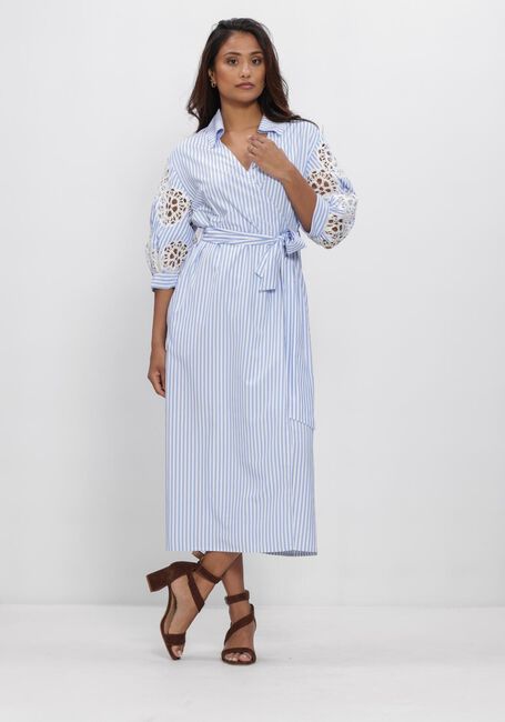 Blauwe ANA ALCAZAR Midi jurk 041782-3801 - large