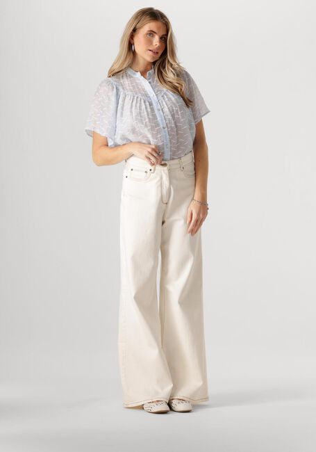 Lichtblauwe NUKUS Blouses BIANCA BLOUSE - large