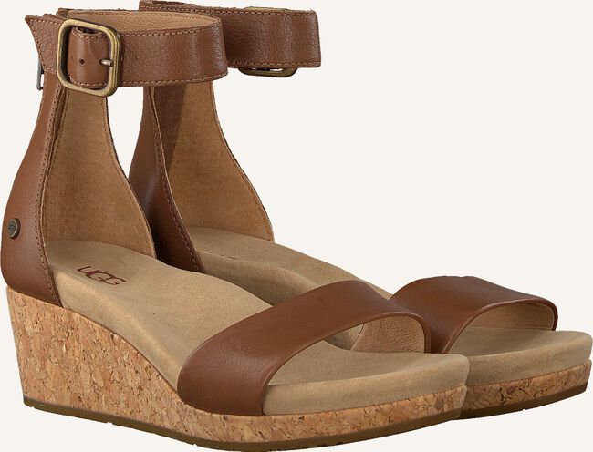 Bruine UGG Platte sandalen ZOE II Bruine UGG Platte sandalen ZOE II - large