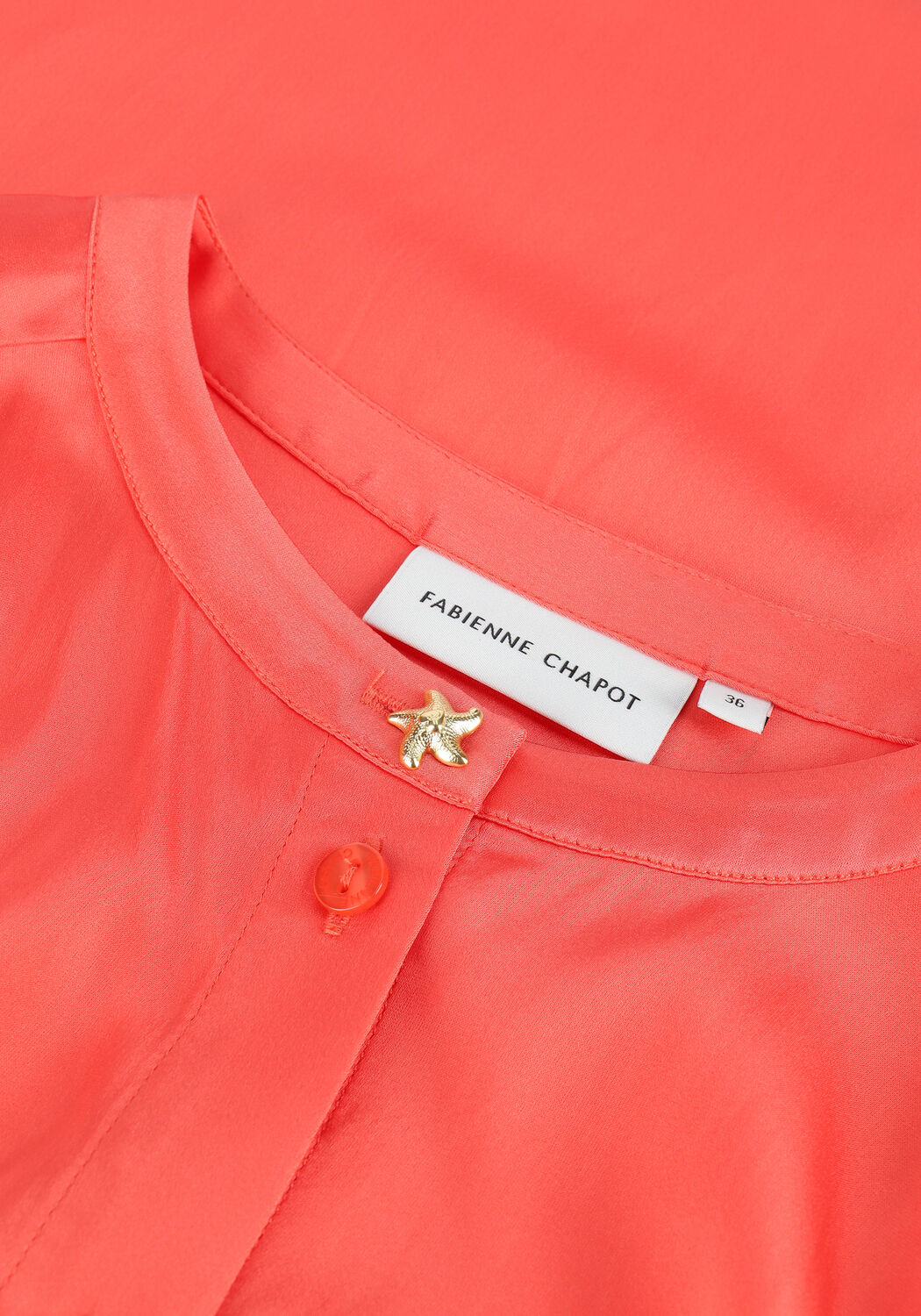 Koraal FABIENNE CHAPOT Blouses MIRA SUMMER SHORT BLOUSE - large