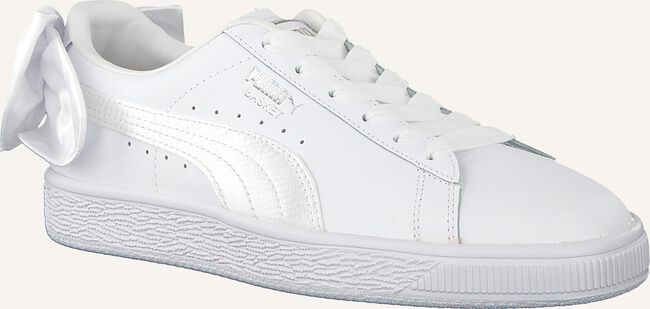 Witte PUMA Lage sneakers BASKET BOW JR Witte PUMA Lage sneakers BASKET BOW JR - large