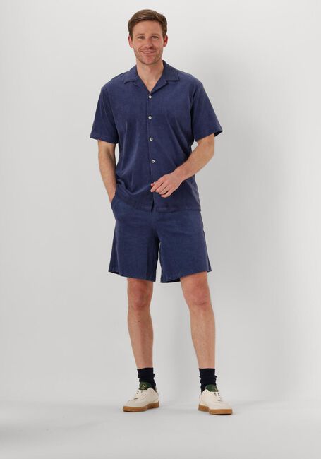 Blauwe SELECTED HOMME Korte broek SLHLOOSE-TALON TOWEL JERSEY SHORTS - large