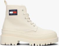 Witte TOMMY JEANS Veterboots TOMMY JEANS FOXING - medium
