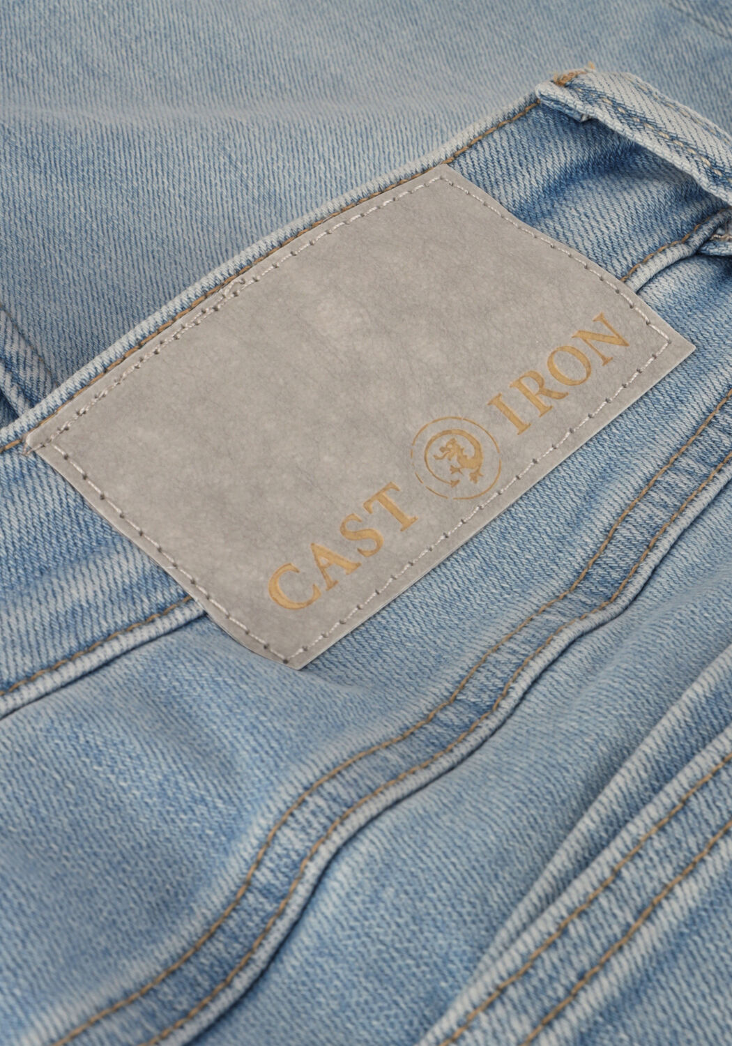 Lichtblauwe CAST IRON Slim fit jeans SHIFTBACK TAPERED SBS - large