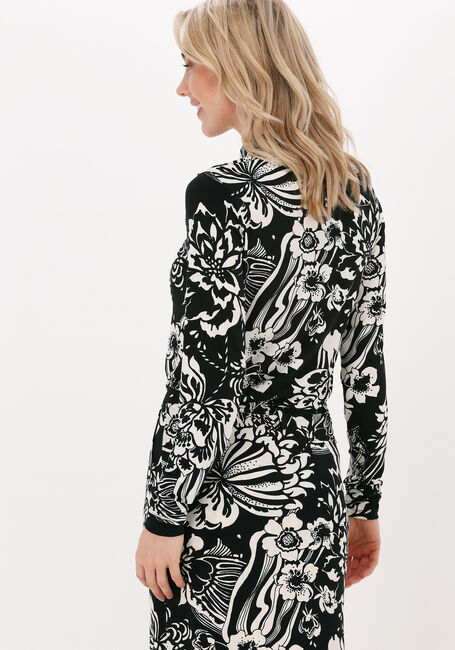 Ecru VANILIA Blouses SWIRL FLOWER POLO - large