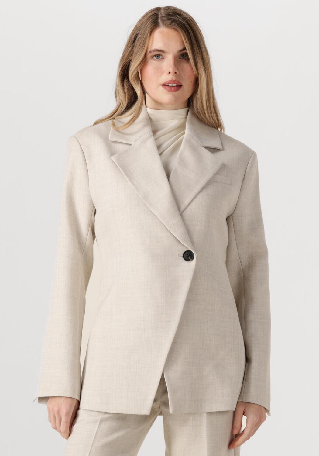 SECOND FEMALE Dames Blazers Maximus Fitted Blazer Ecru