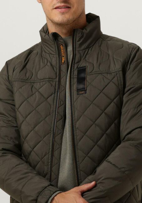 Groene PME LEGEND Gewatteerde jas BOMBER JACKET CARGO GLIDER 4.0 BRIGHTSTER - large