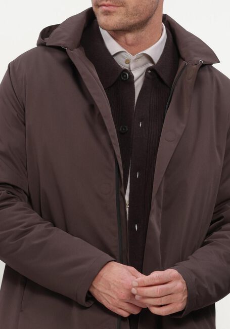 Bruine PROFUOMO Parka's OUTERW RAINCOAT MAGN - large