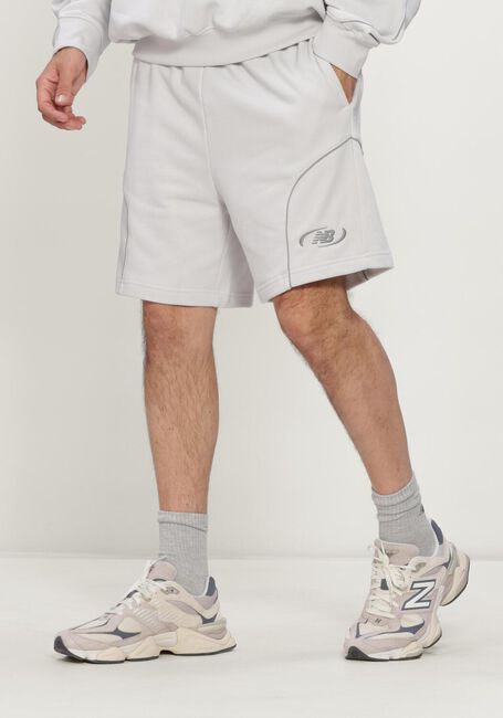 Grijze NEW BALANCE Korte broek TS FT SHT 7 - large