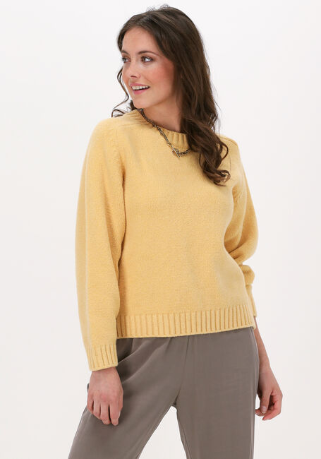 Gele KNIT-TED Trui QUIRINE - large