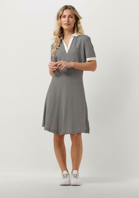 Blauwe TOMMY HILFIGER Mini jurk F+F OPEN PLCKTLYCLL POLO DRESS - large