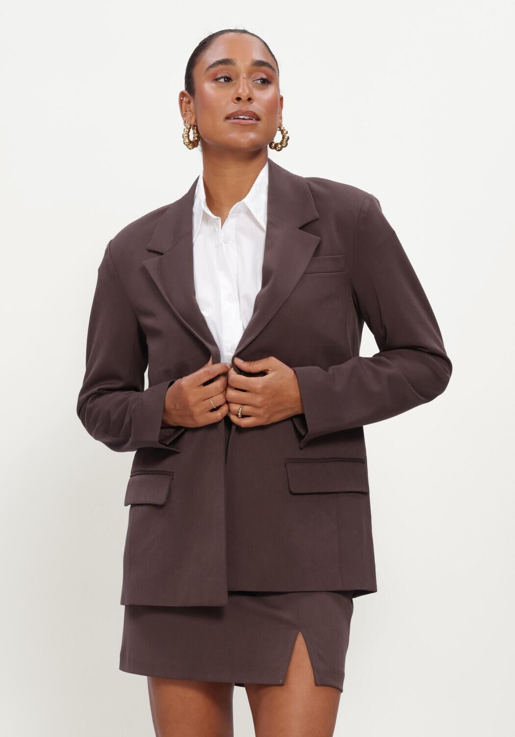 Bruine OBJECT Blazer OBJLISA LO BLAZER NOOS - large