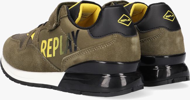 Groene REPLAY Lage sneakers COULBY - large