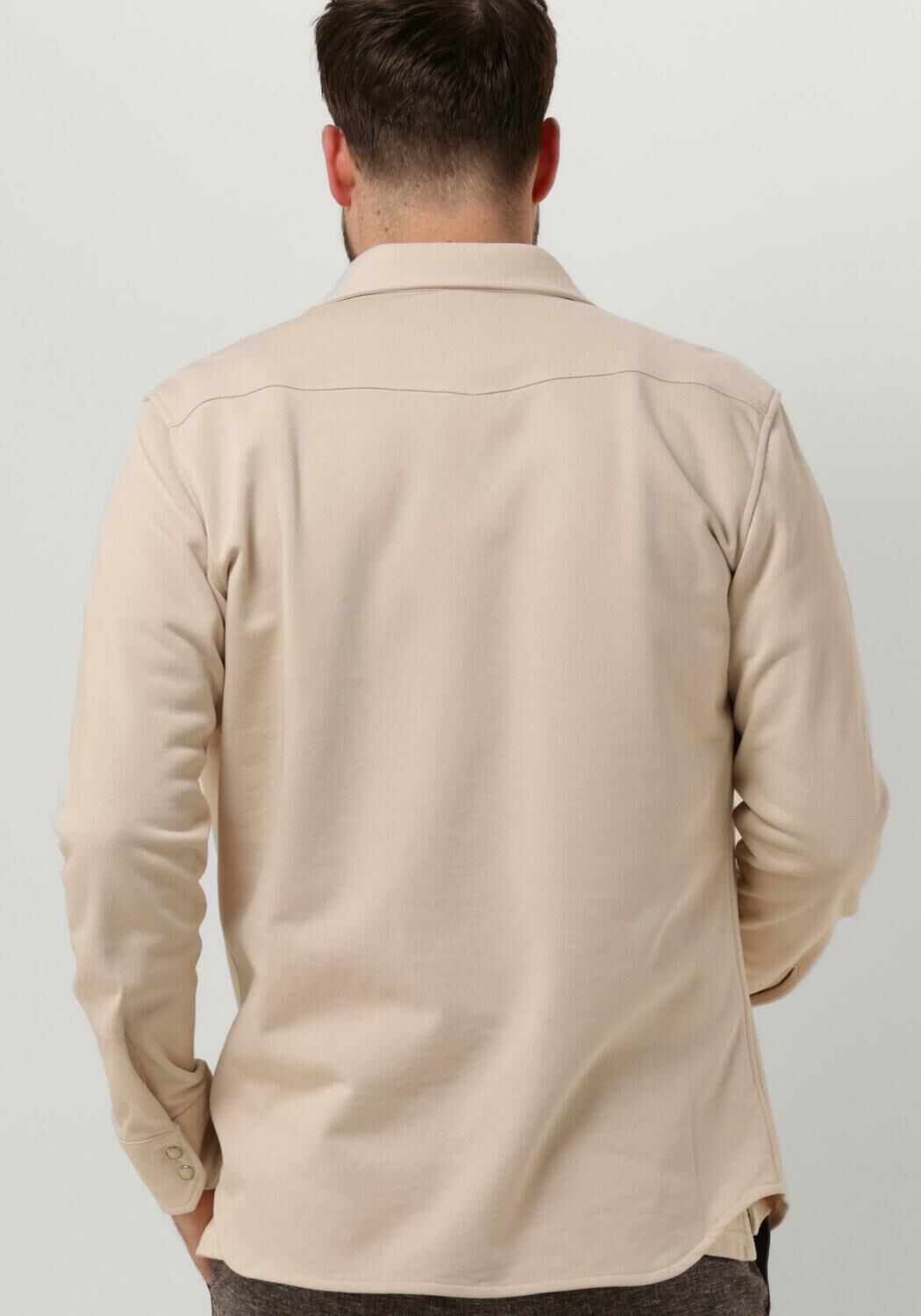 PROFUOMO Heren Overhemden Overshirt Wester Beige