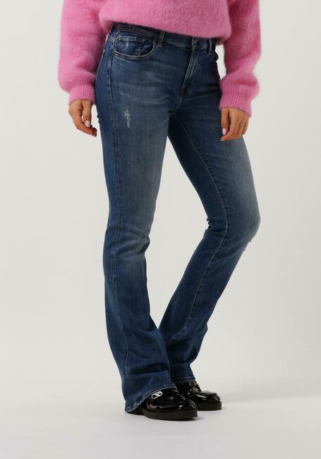 Donkerblauwe 7 FOR ALL MANKIND Skinny jeans HW SKINNY SLIM ILLUSION ALLEYWAY WITH RAW CUT - large
