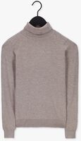 Beige OBJECT Coltrui THESS L/S ROLLNECK KNIT PULLOVER NOOS